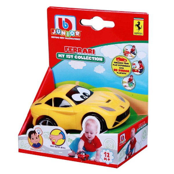 Продукт Bburago Junior  Ferrari - Пластмасова количка - 0 - BG Hlapeta